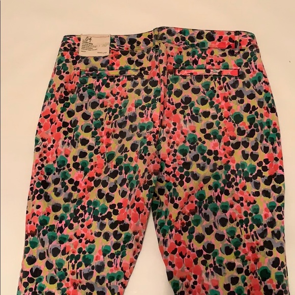 GAP Pants Skinny Mini Stretch Patterned Khakis - Picture 5 of 7